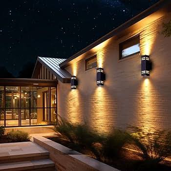 Outdoor lighting installation